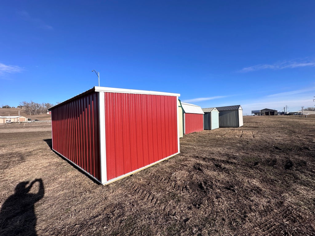 SOLD 15% OFF NEW 12x20 Loafing Shed - Wisner Nebraska | NE Sheds