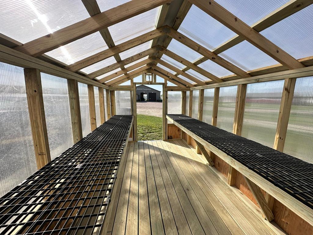 8x16 Green House - Wisner Nebraska | NE Sheds