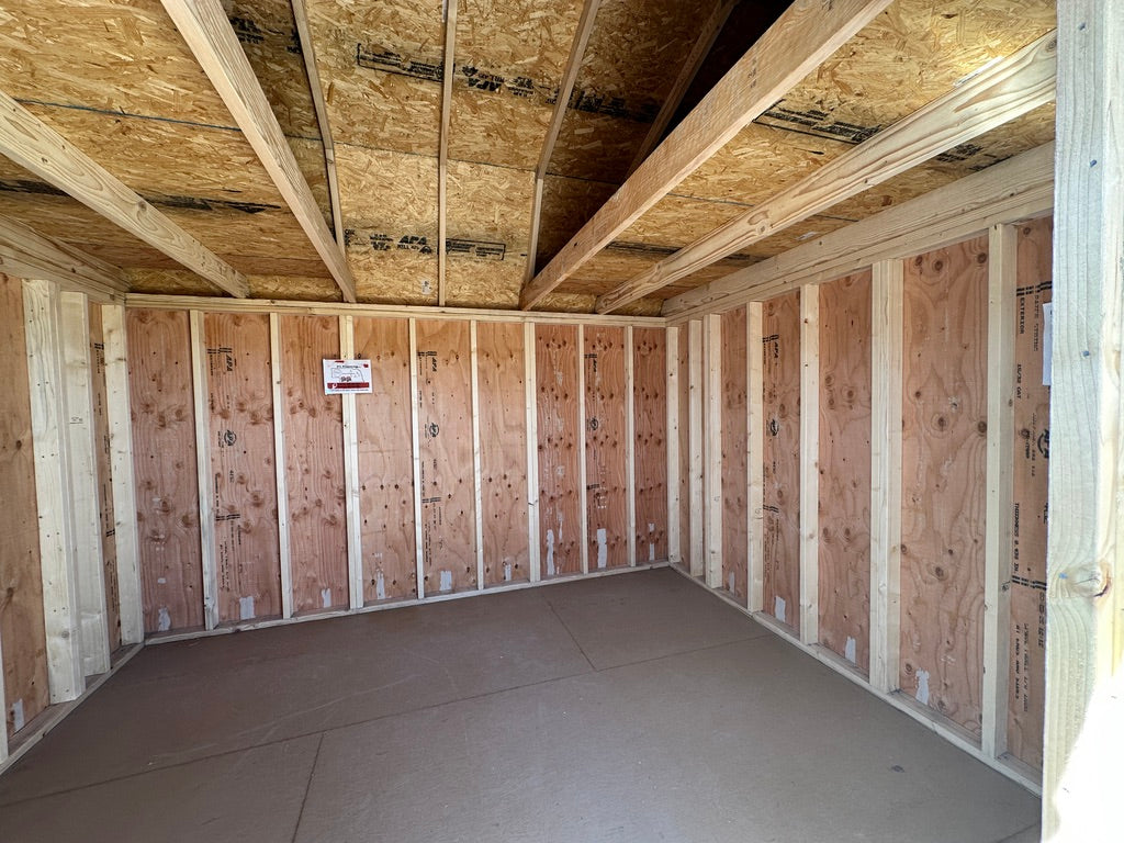 10x12 Lofted Garden Shed - Yutan Nebraska | NE Sheds