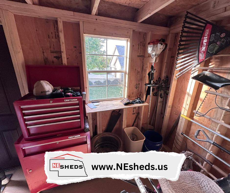 Larry's Backyard Workshop - Gretna, NE. | NE SHEDS