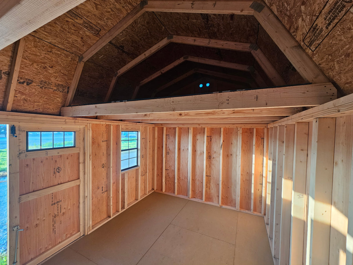 10x20 Lofted Garden Shed - Alda Nebraska Location | NE Sheds