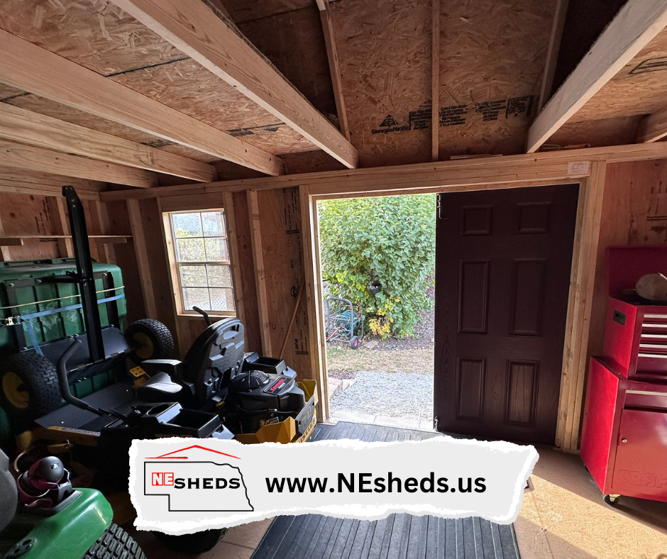 Larry's Backyard Workshop - Gretna, NE. | NE SHEDS