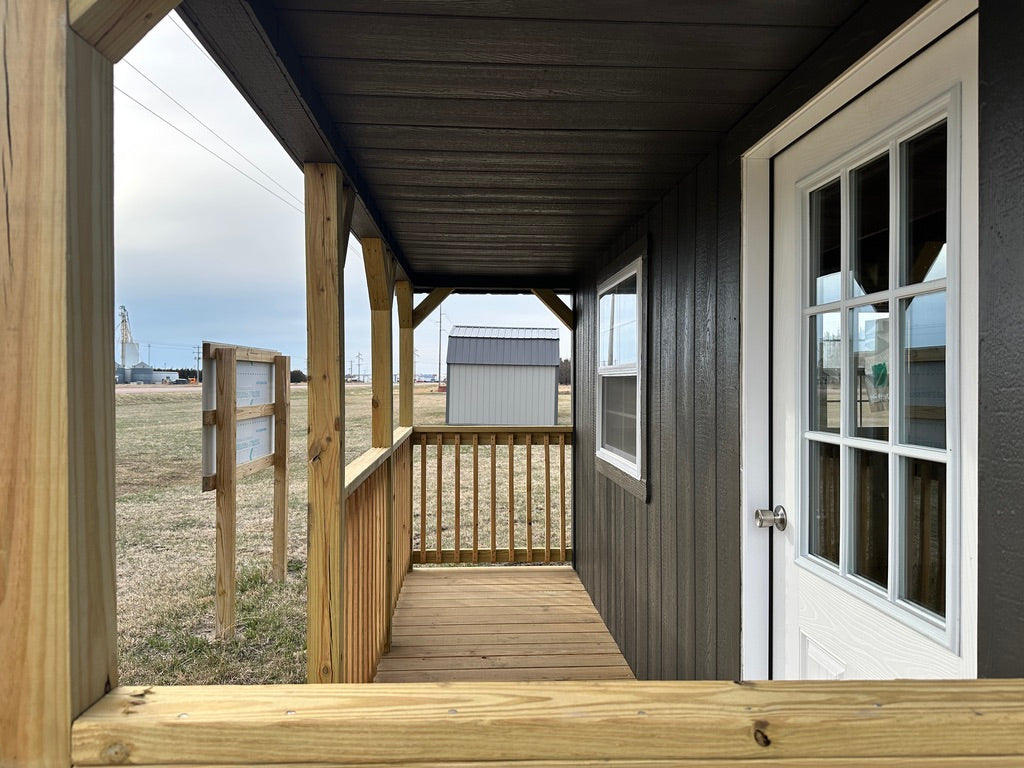 14x32 Lofted Cabin - Atkinson Nebraska Location | NE Sheds