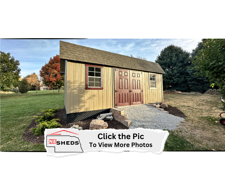 Larry's Backyard Workshop - Gretna, NE. | NE SHEDS