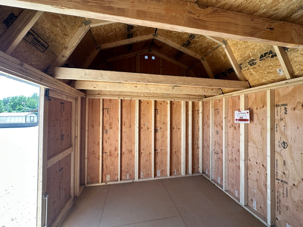 10x12 Lofted Garden Shed - Yutan Nebraska | NE Sheds