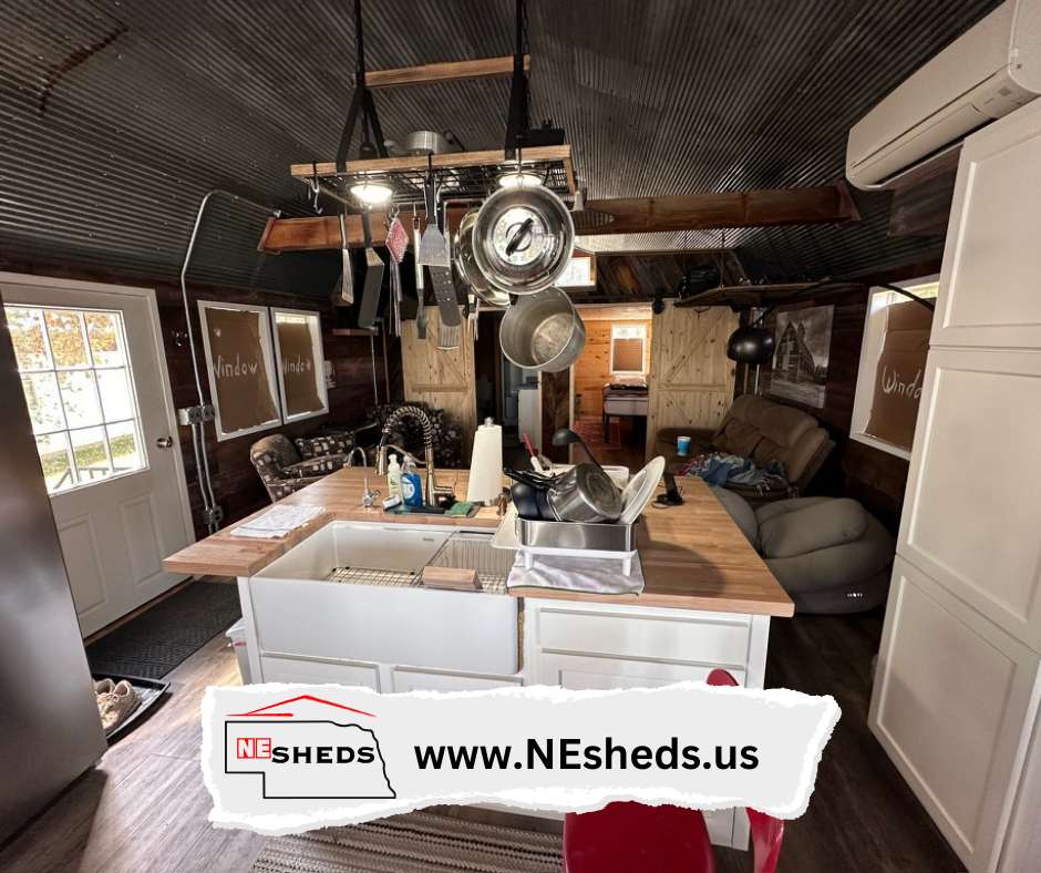 Bubba's River Cabin - Boyd County Nebraska | NE SHEDS