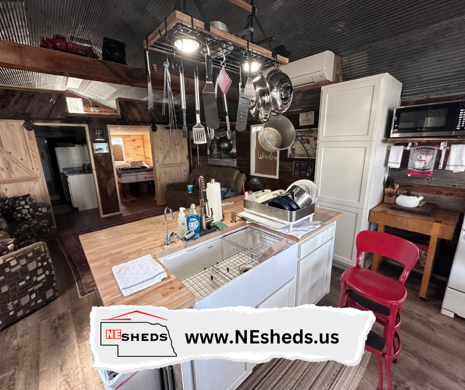 Bubba's River Cabin - Boyd County Nebraska | NE SHEDS