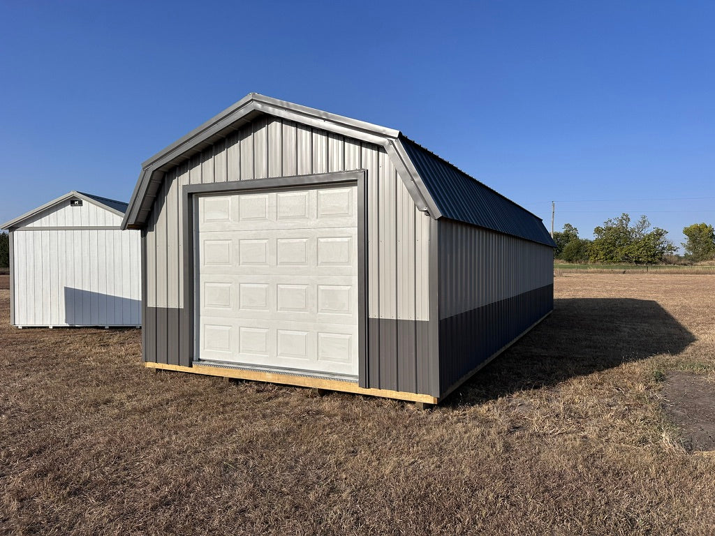 SOLD 16x40 Lofted Garage - Atkinson Nebraska | NE SHEDS