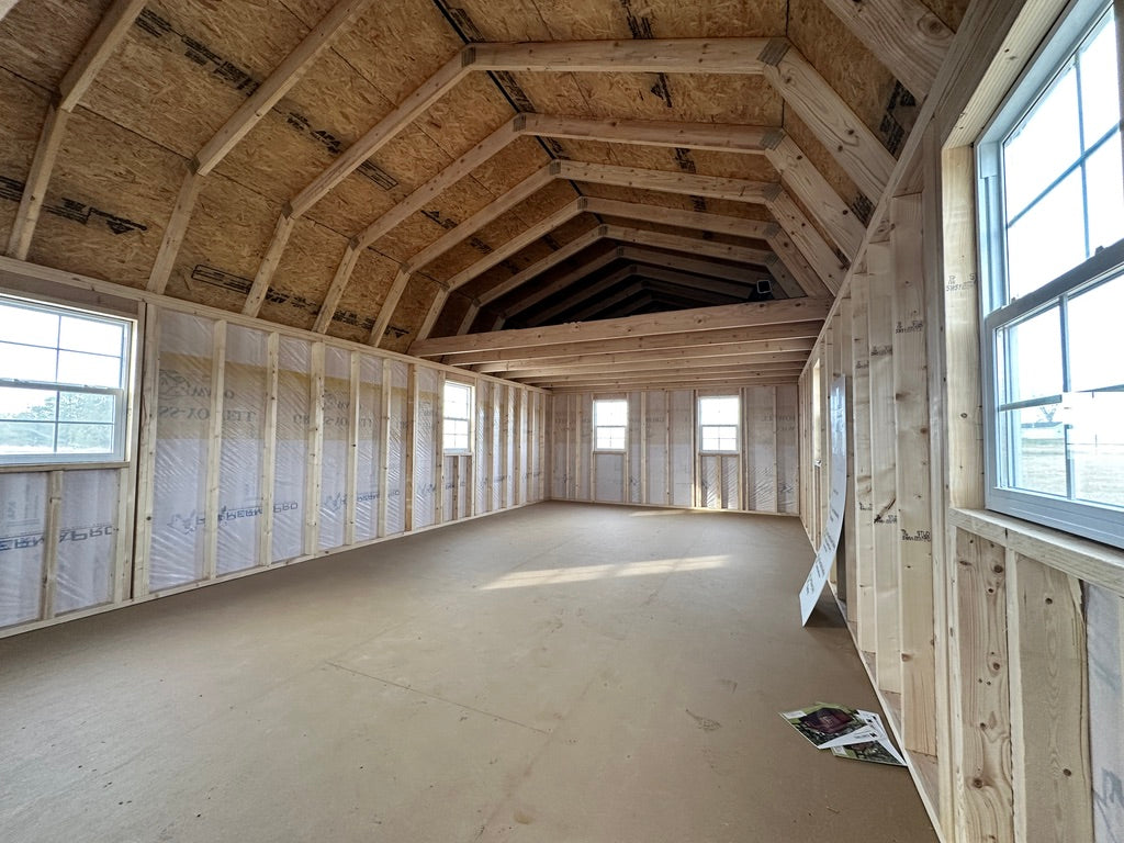 14x32 Lofted Cabin - Atkinson Nebraska Location | NE Sheds