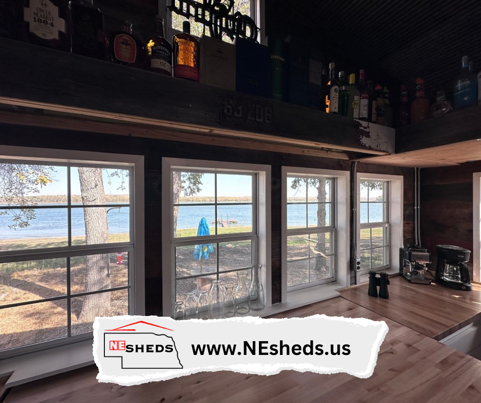 Bubba's River Cabin - Boyd County Nebraska | NE SHEDS