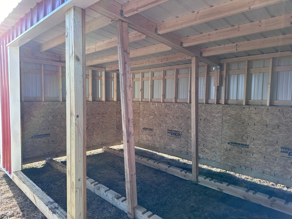 SOLD 15% OFF NEW 12x20 Loafing Shed - Wisner Nebraska | NE Sheds