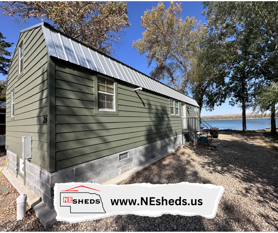 Bubba's River Cabin - Boyd County Nebraska | NE SHEDS