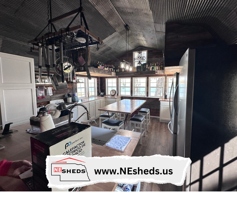 Bubba's River Cabin - Boyd County Nebraska | NE SHEDS