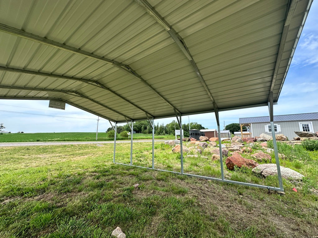 20x25x8 Carport - Yutan Nebraska | NE Sheds
