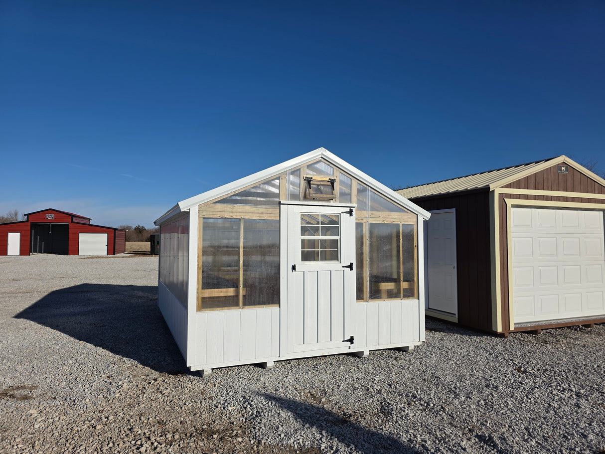 SOLD 12x16 Green House - Hampton Ne. Location | NE Sheds
