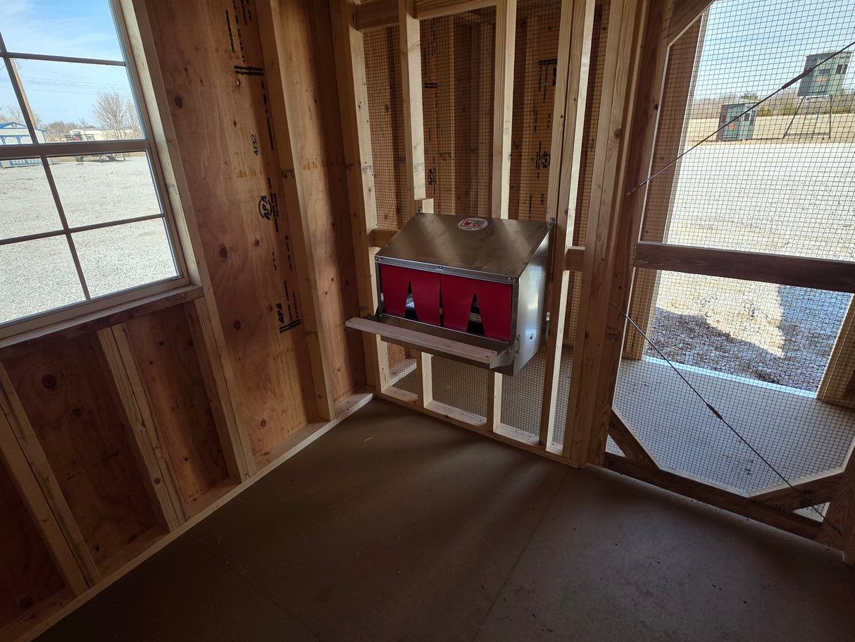 SOLD 12x20 Chicken Coop - Hampton Nebraska Location | NE Sheds