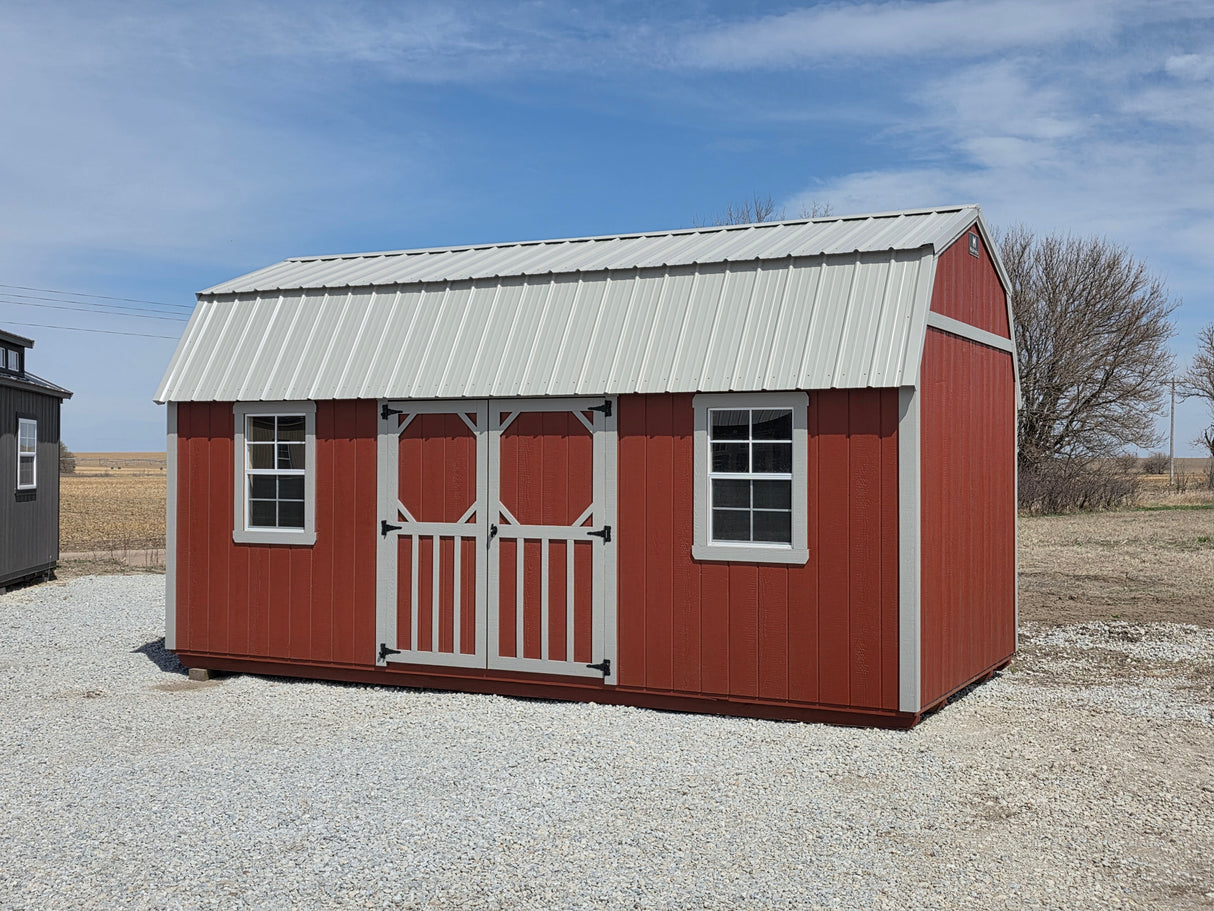SOLD 10x20 Lofted Garden Shed - Hampton Nebraska Location | NE Sheds