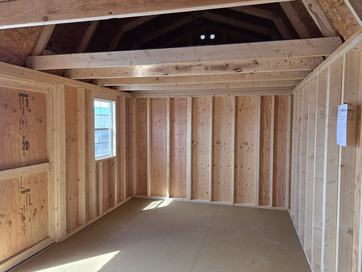 SOLD 10x20 Lofted Garden Shed - Hampton Nebraska Location | NE Sheds