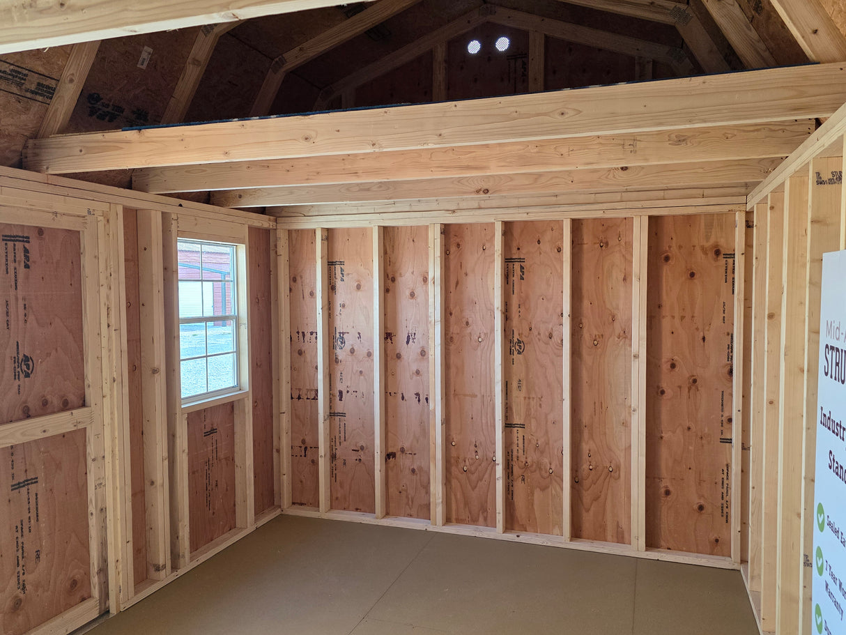 10x16 Lofted Garden Shed - Hampton NE. Location | NE Sheds