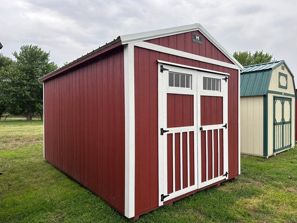 10x16 Lofted Utility - Wisner Nebraska | NE Sheds