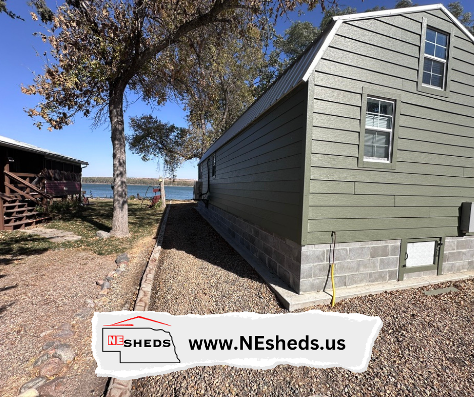 Bubba's River Cabin - Boyd County Nebraska | NE SHEDS