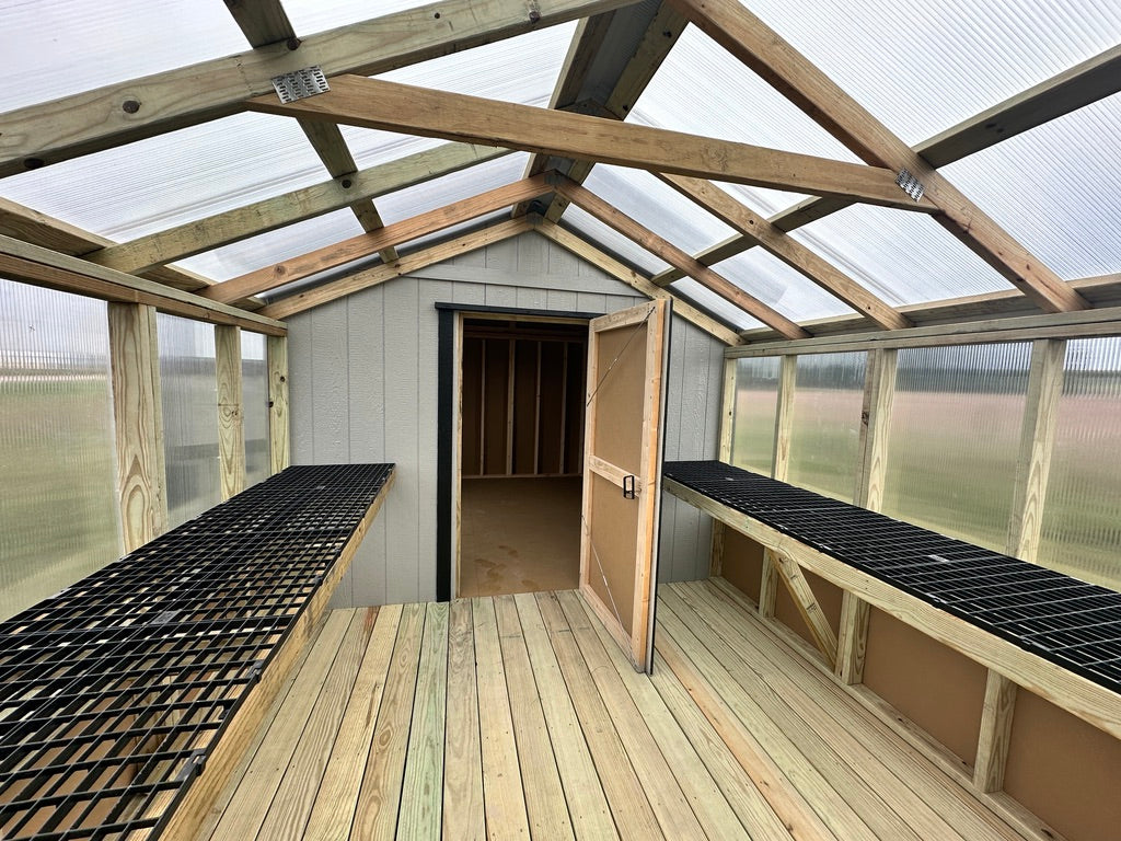 10x22 Green House/Shed Combo - Atkinson Nebraska | NE Sheds