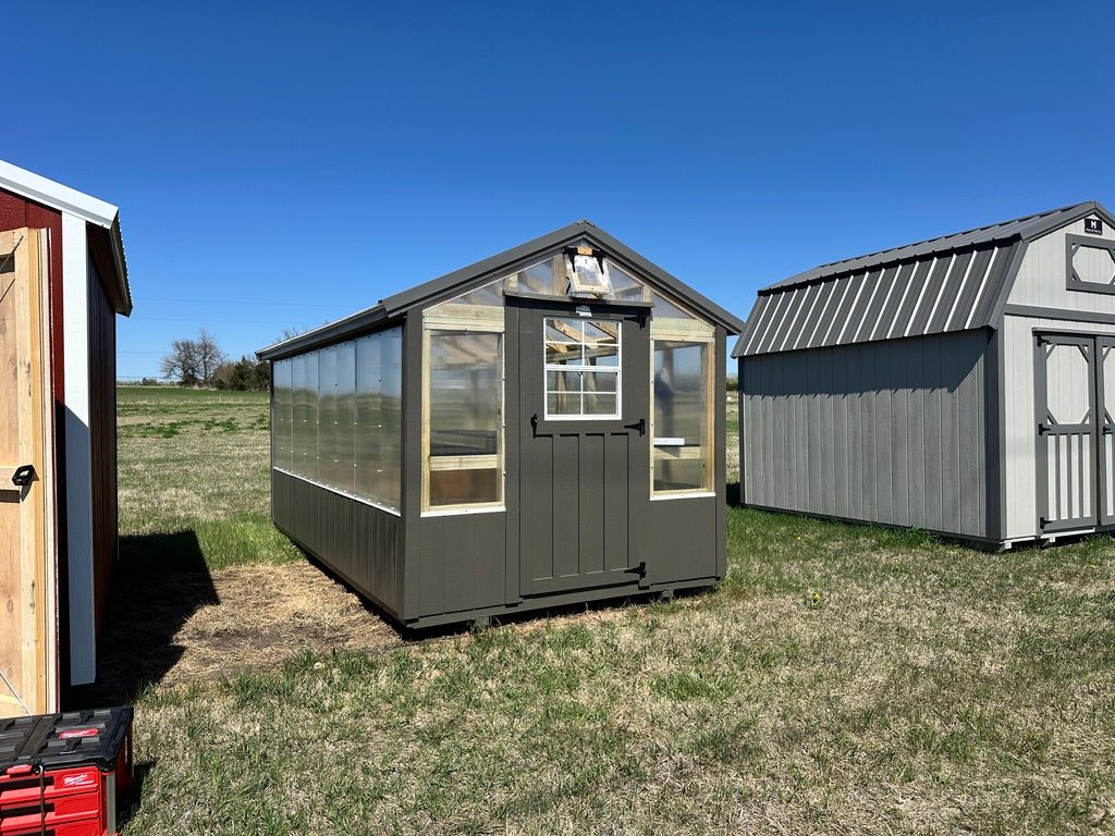 8x16 Green House - Atkinson Nebraska Location | NE Sheds