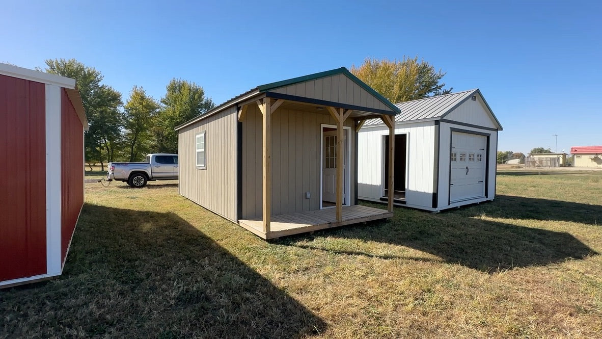 SOLD Pre-Owned 12x24 Portable Cabin - Wisner, Nebraska | NE SHEDS
