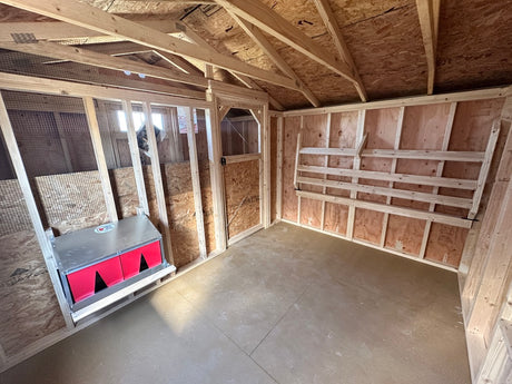 12x20 Chicken Coop - Atkinson Nebraska Location | NE Sheds