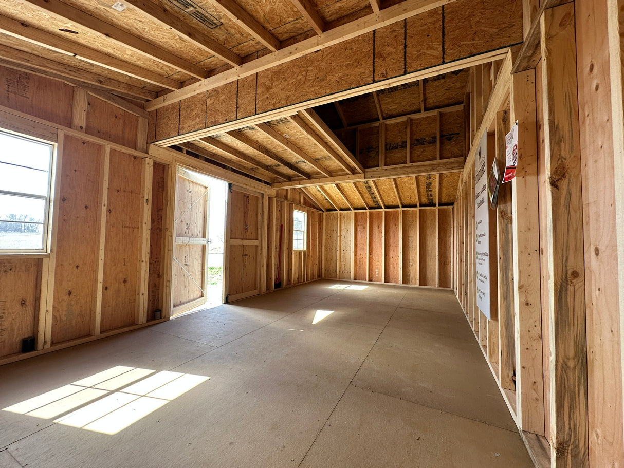 SOLD 12x24 Country Barn - Yutan Nebraska Location | NE SHEDS