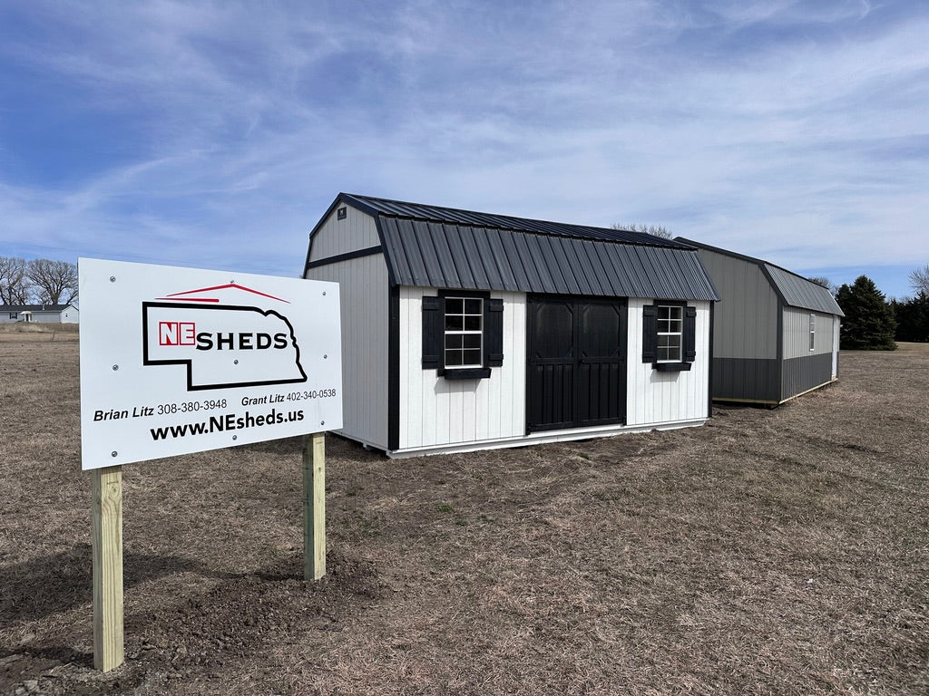 SOLD 10x20 Lofted Garden Shed - Atkinson NE Location | NE Sheds