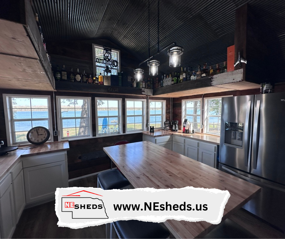 Bubba's River Cabin - Boyd County Nebraska | NE SHEDS