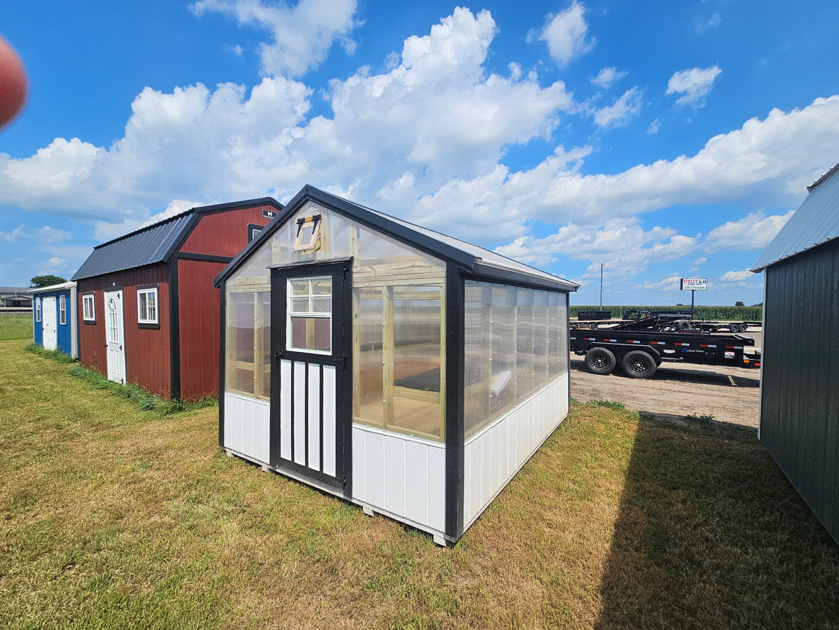 10x12 Green House - Alda/Grand Island Location | NE Sheds