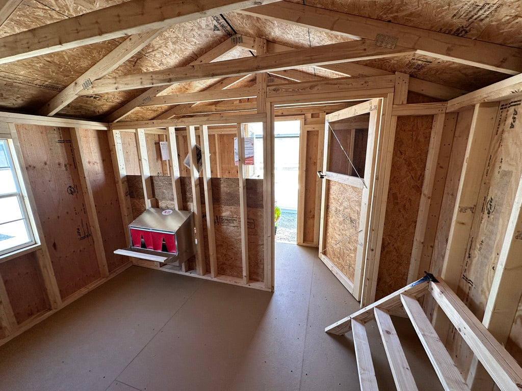 SOLD 12x20 Chicken Coop - Yutan Nebraska Location | NE Sheds