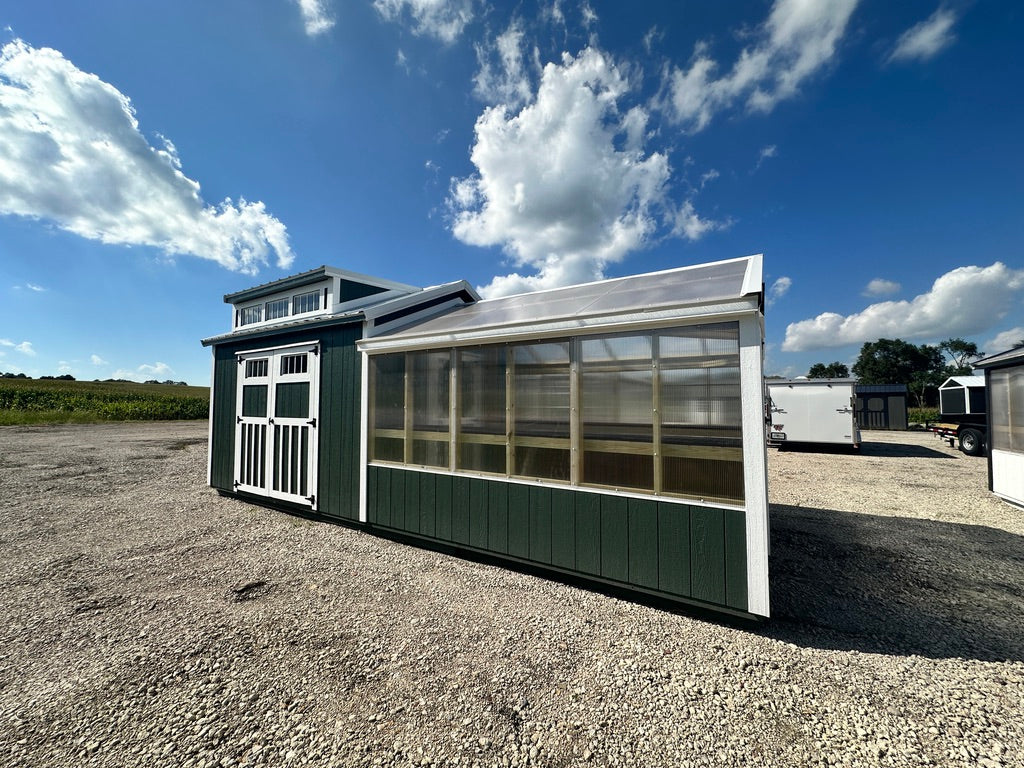 10x22 Green House\Shed Combo - Yutan, Nebraska | NE Sheds