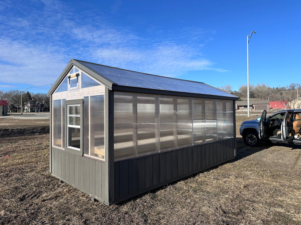 8x16 Green House - Wisner Nebraska | NE Sheds