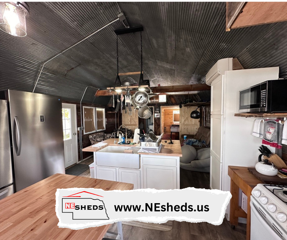Bubba's River Cabin - Boyd County Nebraska | NE SHEDS