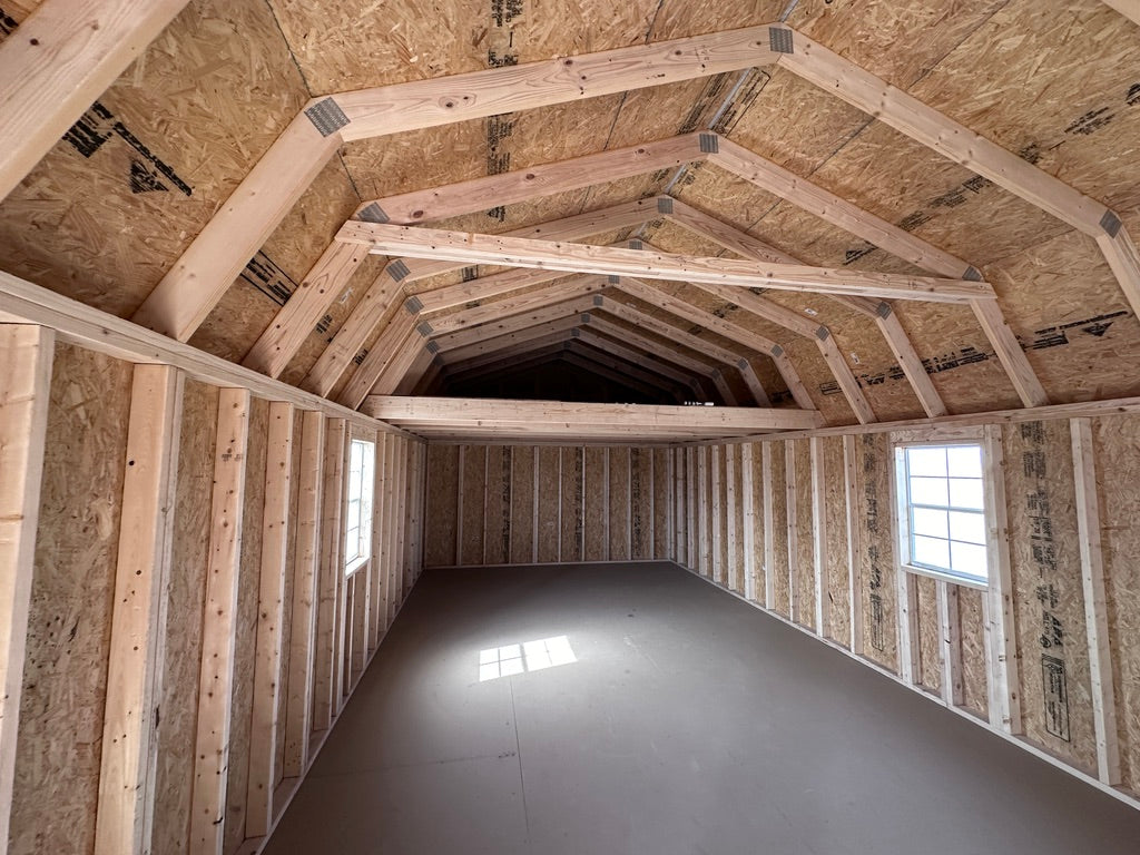 SOLD 14x32 Lofted Garage (Metal) - Atkinson NE. Location | NE Sheds