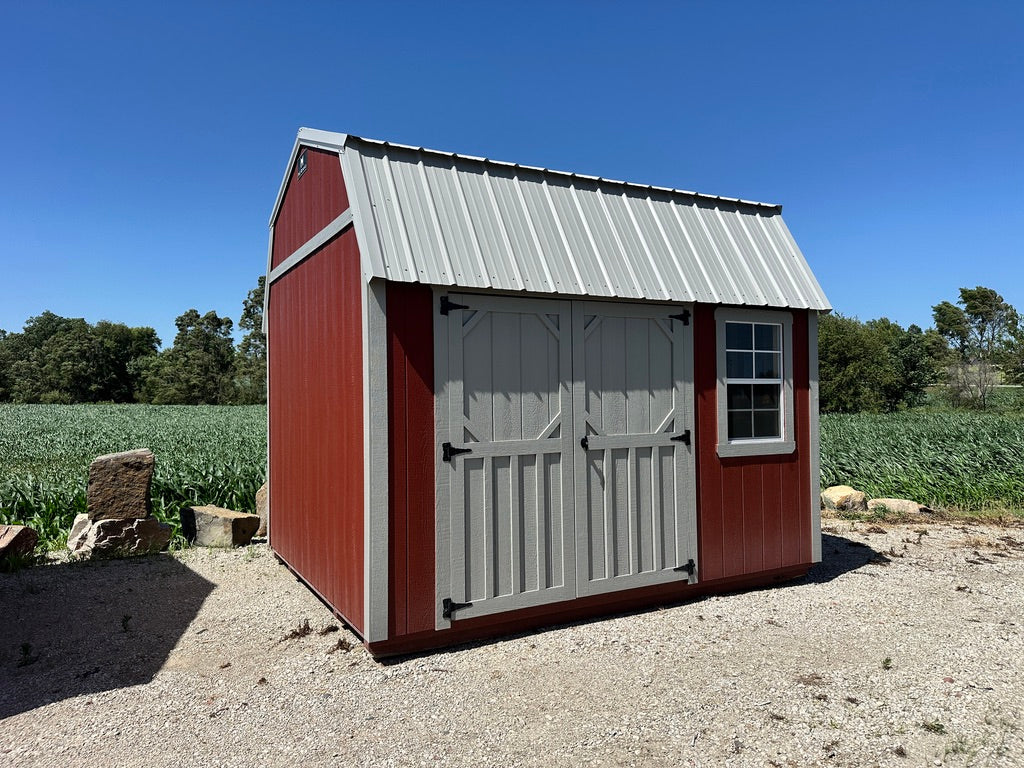 10x12 Lofted Garden Shed - Yutan Nebraska | NE Sheds