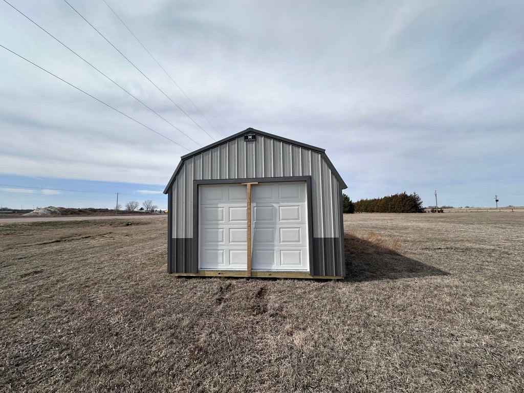 SOLD 14x32 Lofted Garage (Metal) - Atkinson NE. Location | NE Sheds
