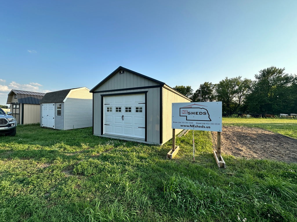 14x28 Legacy Garage - Wisner Nebraska Location | NE Sheds