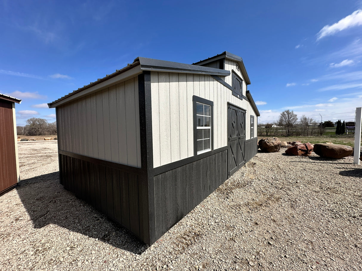 SOLD 12x24 Country Barn - Yutan Nebraska Location | NE SHEDS