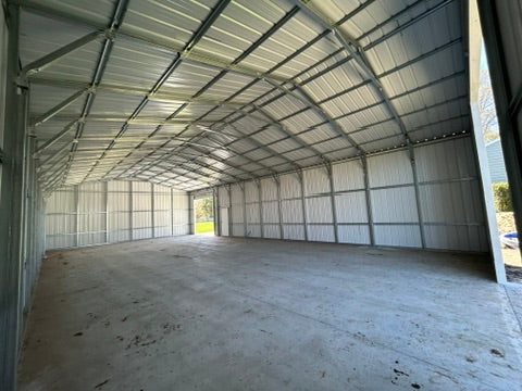 30x60x12 Steel Garage in North Central Nebraska | NE SHEDS