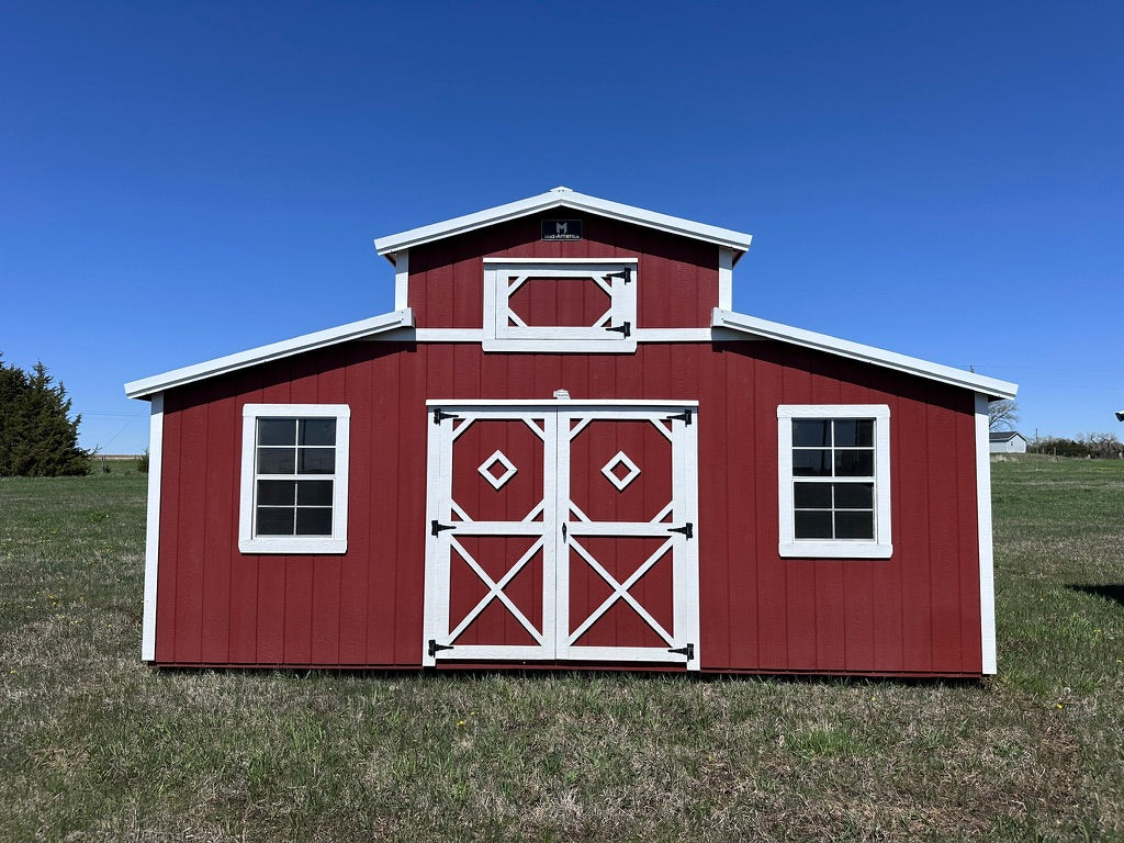 SOLD 20x12 Country Barn - Atkinson Nebraska Location | NE Sheds