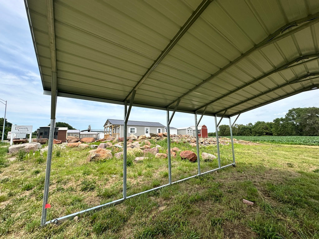 20x25x8 Carport - Yutan Nebraska | NE Sheds