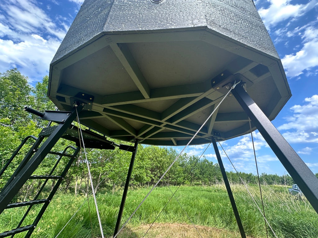 8' Tower Stand for 360 Hunting Blinds | NE Sheds