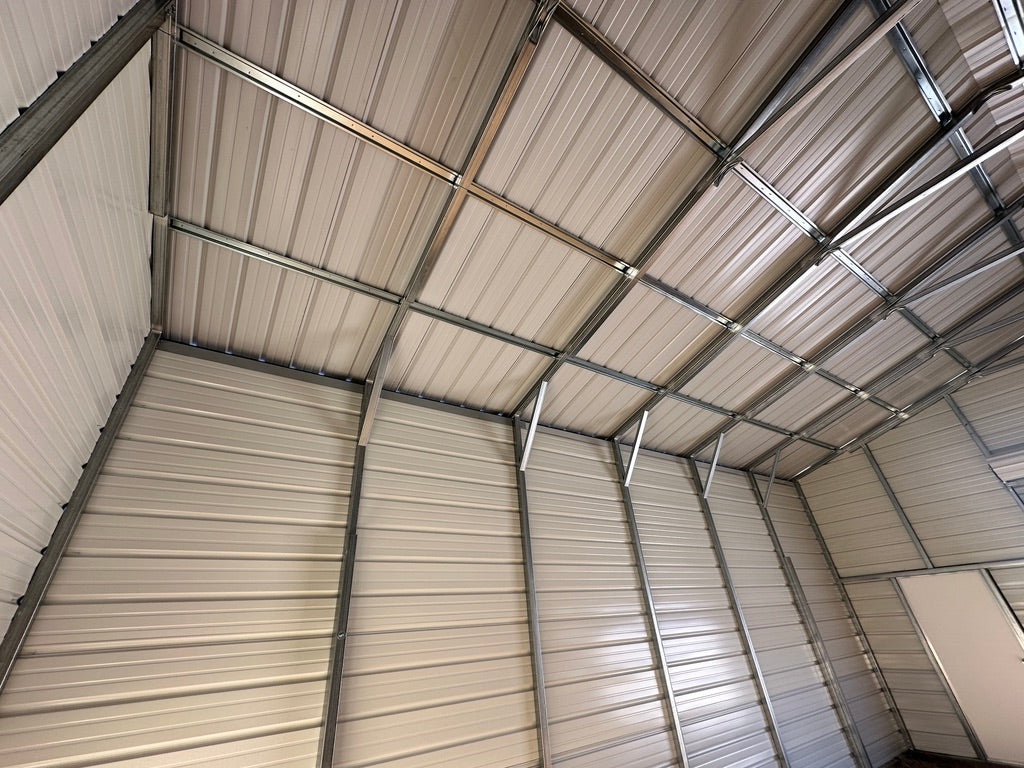 26x30x10 Steel Garage | Offered by NE Sheds