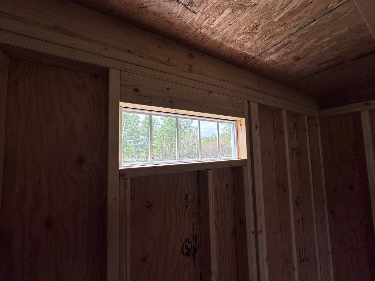 SOLD 12x24 Lofted Cabin - Wisner Nebraska Location | NE Sheds