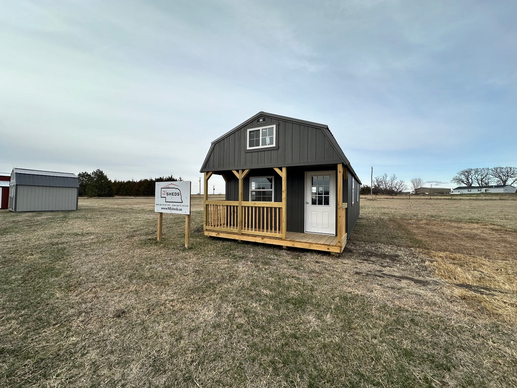 14x32 Lofted Cabin - Atkinson Nebraska Location | NE Sheds