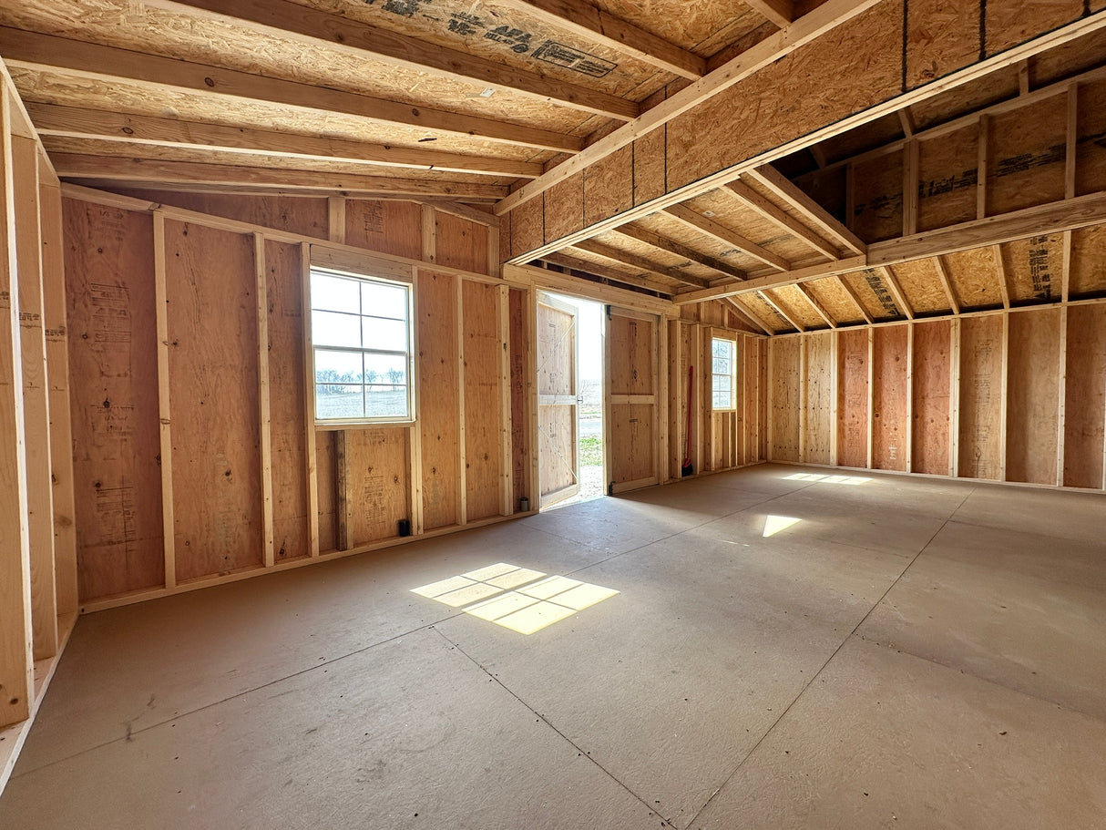 SOLD 12x24 Country Barn - Yutan Nebraska Location | NE SHEDS